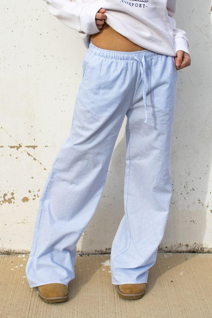 Skyline Striped Palazzos
