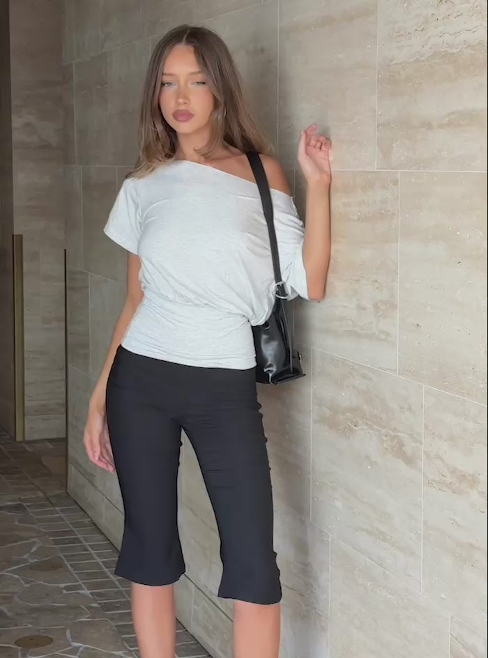 Off Shoulder Drapey Top