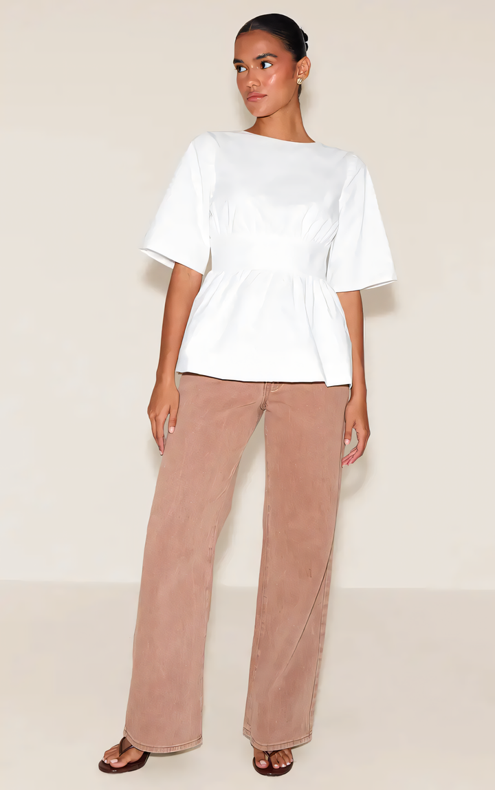 Short Sleeve Rhoe Top