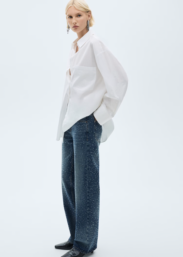 Rhinestone Spark Jeans