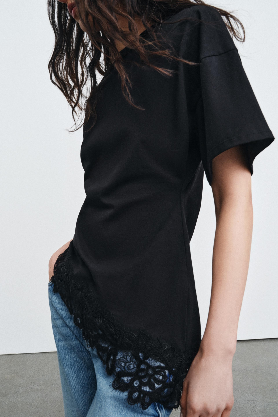 Heavy Cotton Lace T-Shirt