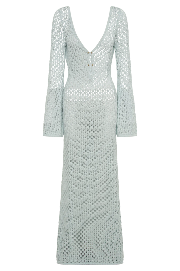 Kayleigh Crochet Fishtail Maxi Dress