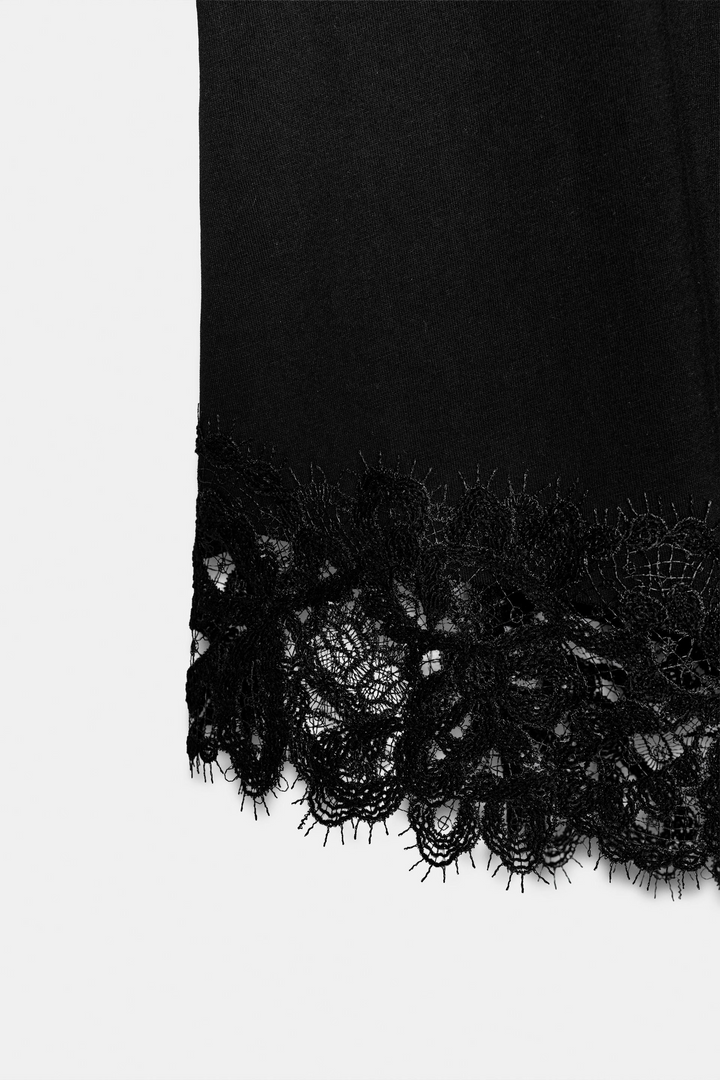 Heavy Cotton Lace T-Shirt