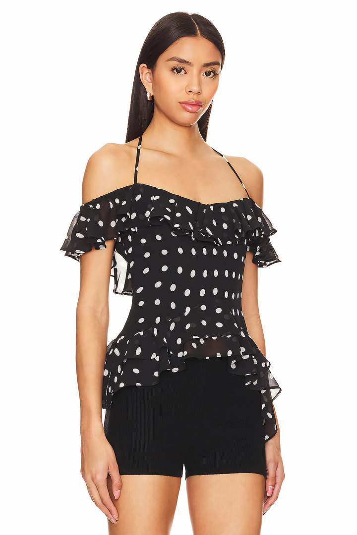 Parisian Polka Peplum