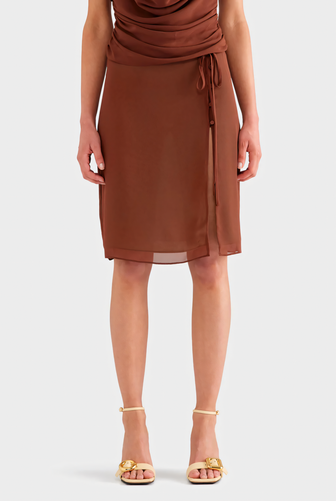 Caramel Cascade Skirt