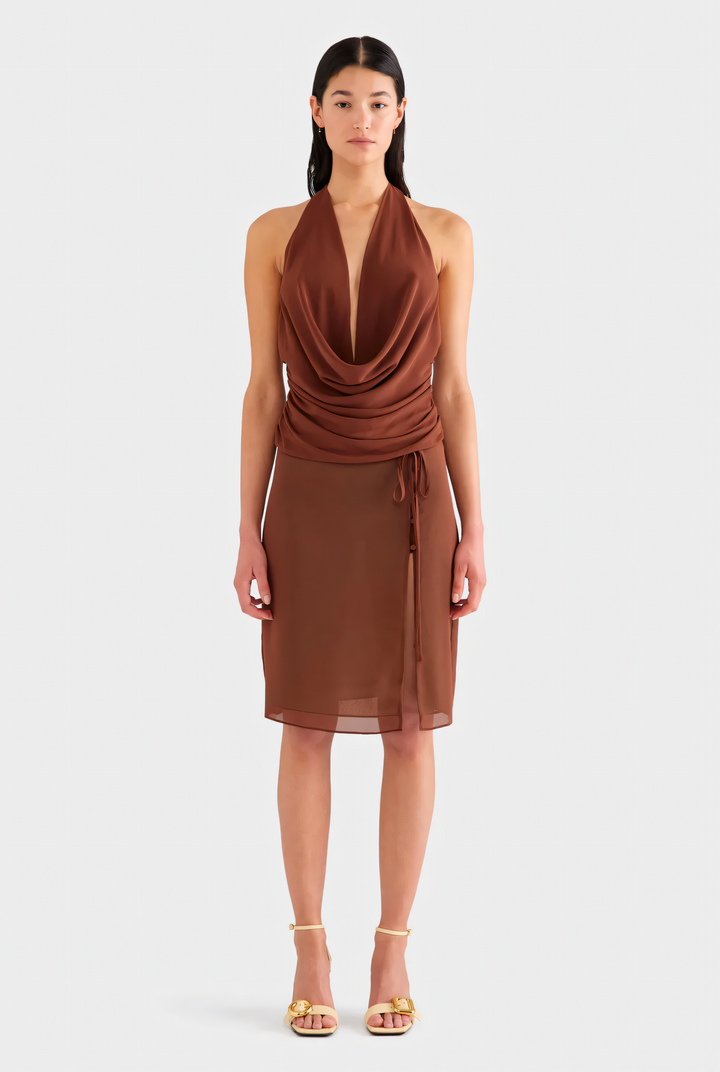Caramel Cascade Skirt