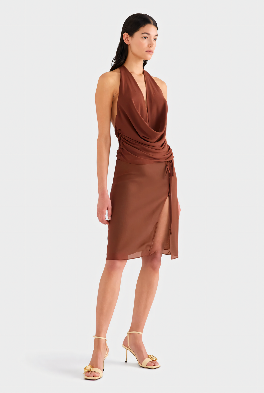 Caramel Cascade Skirt