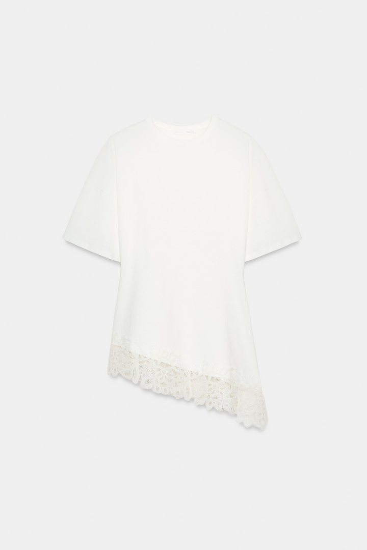 Heavy Cotton Lace T-Shirt