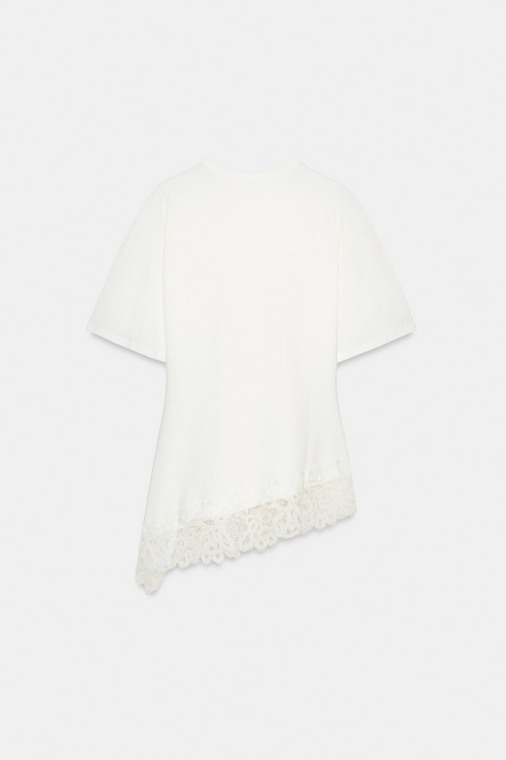 Heavy Cotton Lace T-Shirt